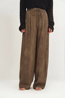 Hermione Lounge-Hose aus sandgewaschener Viskose