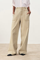 Flania Cargo Jeans in Cotton Denim