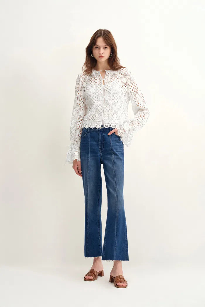 Dolly Bootcut Jeans in Stretch Denim