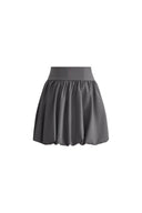 Cynthia Short Bubble Skirt in Fine Wool Blend