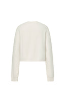 Cardigan Long Brodé à la Main Otelie en Alpaga Bébé-Mérinos