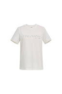 Cipher Silver Graphic T-Shirt in Cotton