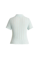 Daisy Top aus trockenem Baumwollmischstrick