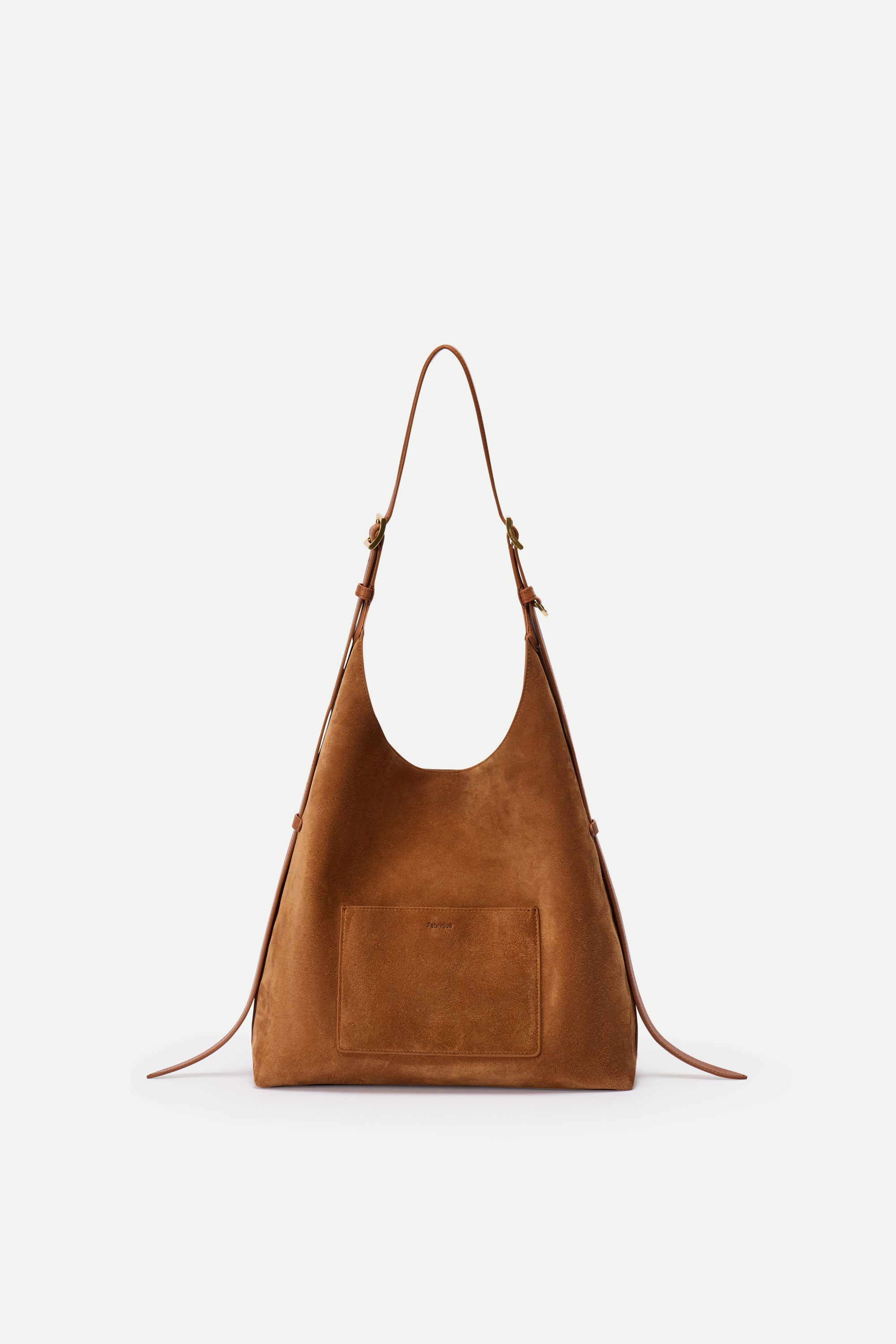 Duomo Medium Hobo Bag in Top Grain Suede