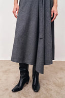 asymmetric merino wool dress COS Asymmetric Merino Wool Dress