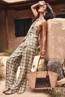 Jorien Drape Pants in Crinkled Silk Blend