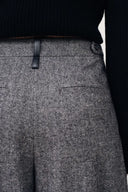 Oakley Oversized Suit Pants in Lightweight Merino Herringbone