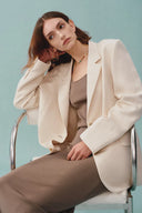 Hera Wide Sleeveless Strap Dress in Stretch Yarn Knit