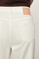 Alma Barrel Straight Leg Jeans in Lightweight Lyocell Blend Denim