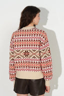 Fiona Fair Isle Sweater in 100% Wool