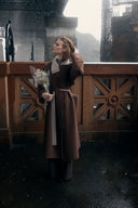 Karla Stand Collar Coat in Merino Wool