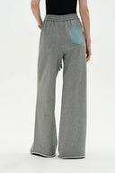 Jean large Sereta en jersey de coton