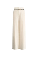 Pantalones casuales con cinturón Gallop en lana merino