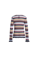 Mavis Multi Stripes Long Sleeves Cardigan