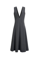 Thea V Neckline Sleeveless Dress