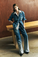Elara Jeans mit geradem Bein und Strasssteinen