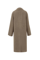 Ester Coat in Merino-Alxa Camel Down Blend