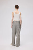 Bug Wide Leg Pants in Worsted Wool Blend