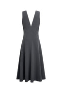 Thea V Neckline Sleeveless Dress