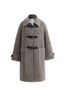 Abrigo convertible con capucha Pentlow en tejido de lana merino