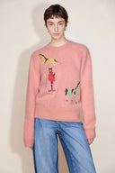 Pull Estrella Pony en mélange alpaga ultra-fin