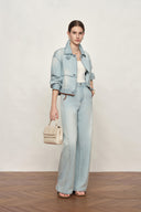 Bolso pequeño Rialto en cuero de vaca de primera calidad