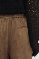 Pantalones de Descanso Hermione en Viscosa Lavada en Arena