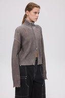 Rowan Ombre Cardigan in Cotton knit