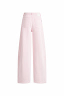 Jeans Sunset de pierna ancha suave en denim de algodón