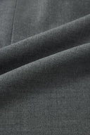 Beading Wrinkle Resistant Embroidered Skirt in Fine Worsted Wool