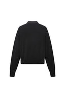 Freya Lagen-Top aus Baumwoll-Wollstrick