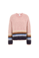 Ava Rainbow Striped Knit Sweater