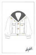 Rhoda Vintage Utility Padded Jacket in 100% Cotton