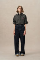 Somi Curved Blade Jeans in Stretchy Turkish Denim