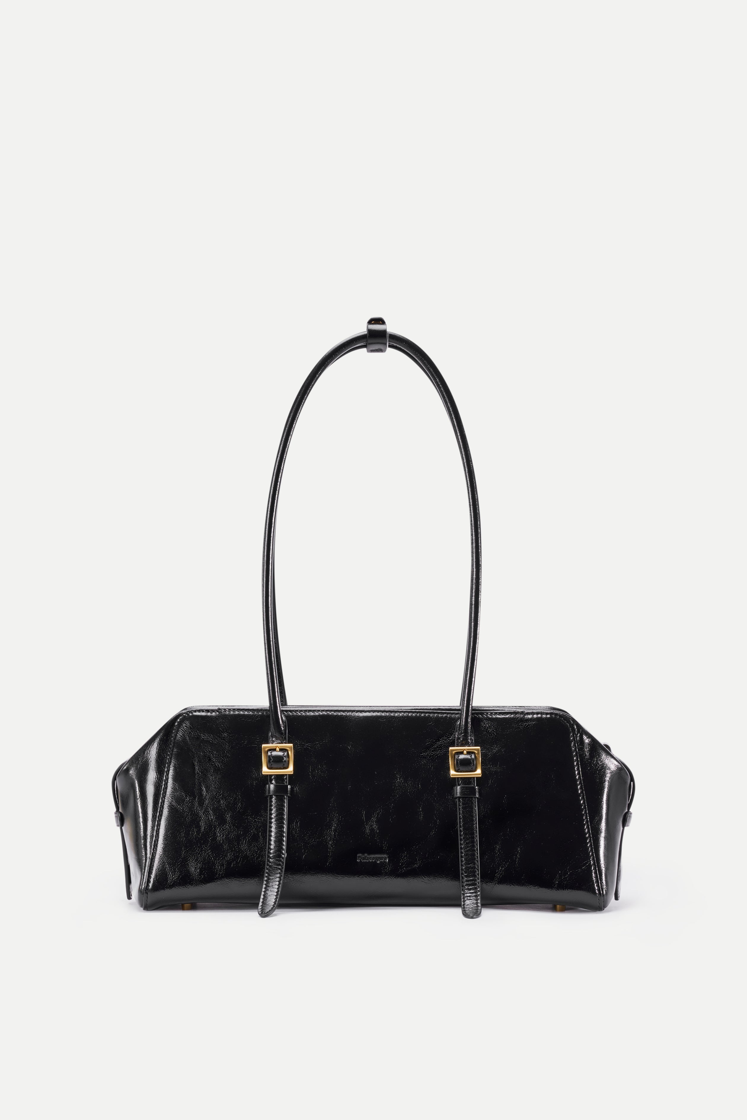 Monti East West Shoulder Bag in Oiled Waxed Top Grain Leather