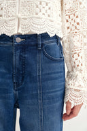 Jeans bootcut Dolly in denim elasticizzato