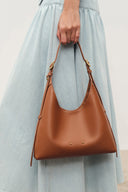 Duomo Small Hobo Bag in Nappa Leather