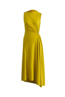 mustard green dress Green Mustard Fashion Chinese Dress for Women