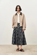 Veste utilitaire légère oversize Dnipro en sergé de coton