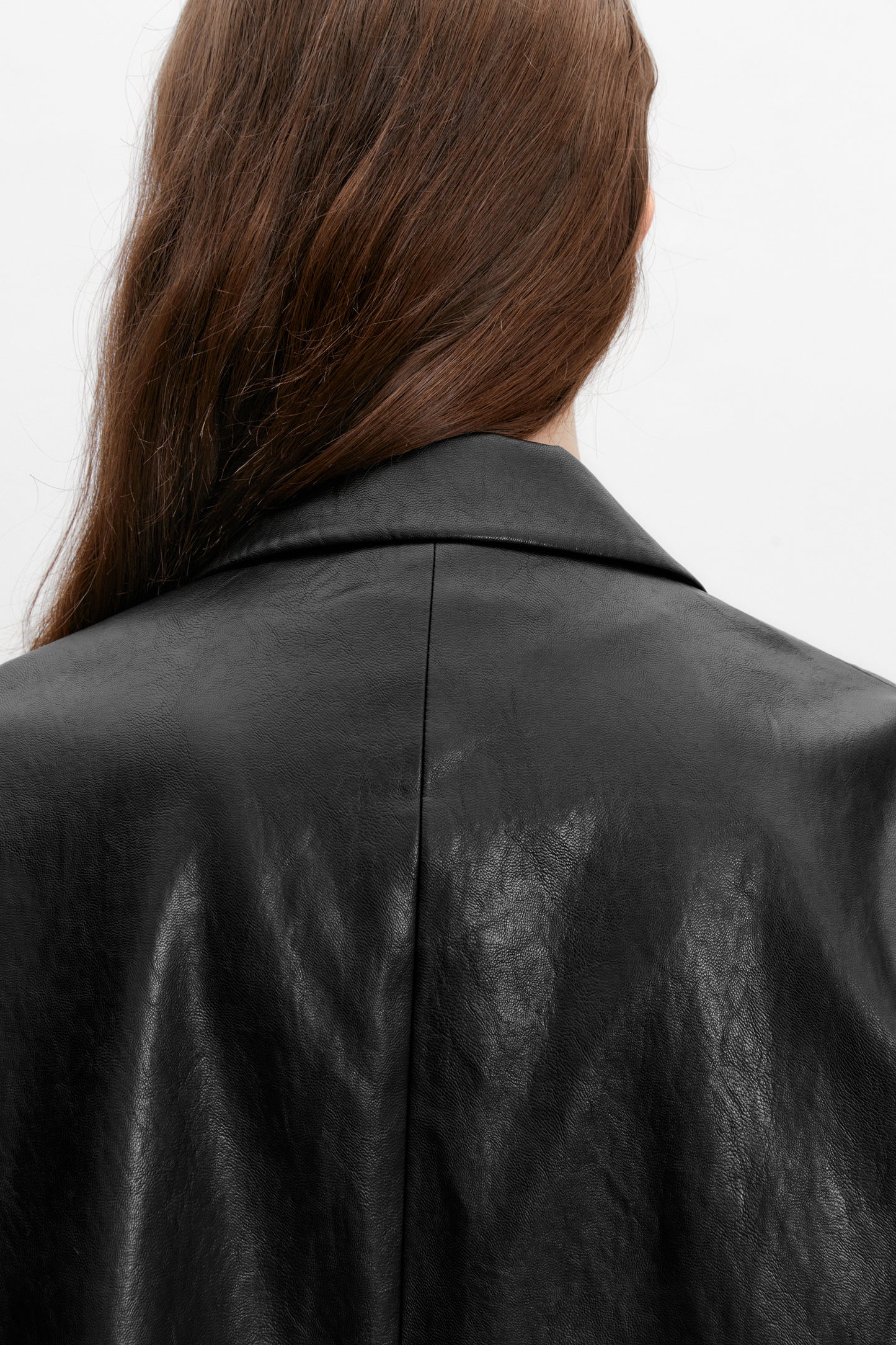Sebastien Vintage Texture Jacket in Vegan Leather
