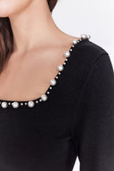 Orion Blouse in Wool Blend Knit