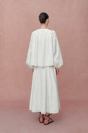 Mignon Top and Maxi Skirt Matching Set in UPF 200+ Cotton-Feel Sun Protection