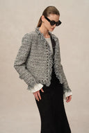 Abrigo Marcela en Tweed de Lana Gruesa