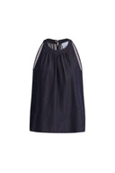 Haut Sans Manches Kyra en Denim Lyocell