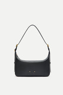 Bolso hobo de hombro Navigli en cuero napa de becerro