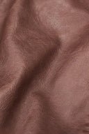 Terra Vintage Brown Leather Jacket in Vegan Leather