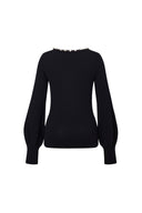 Orion Blouse in Wool Blend Knit