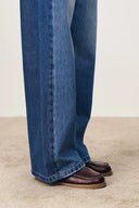 Jeans Behun colorblock destrutturati in denim di cotone