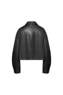 Coddenham Kurze Jacke aus Kunstleder
