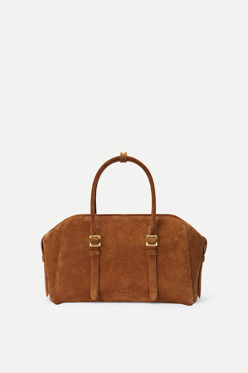 Monti Small Boston Bag in Suede – fbrq.com
